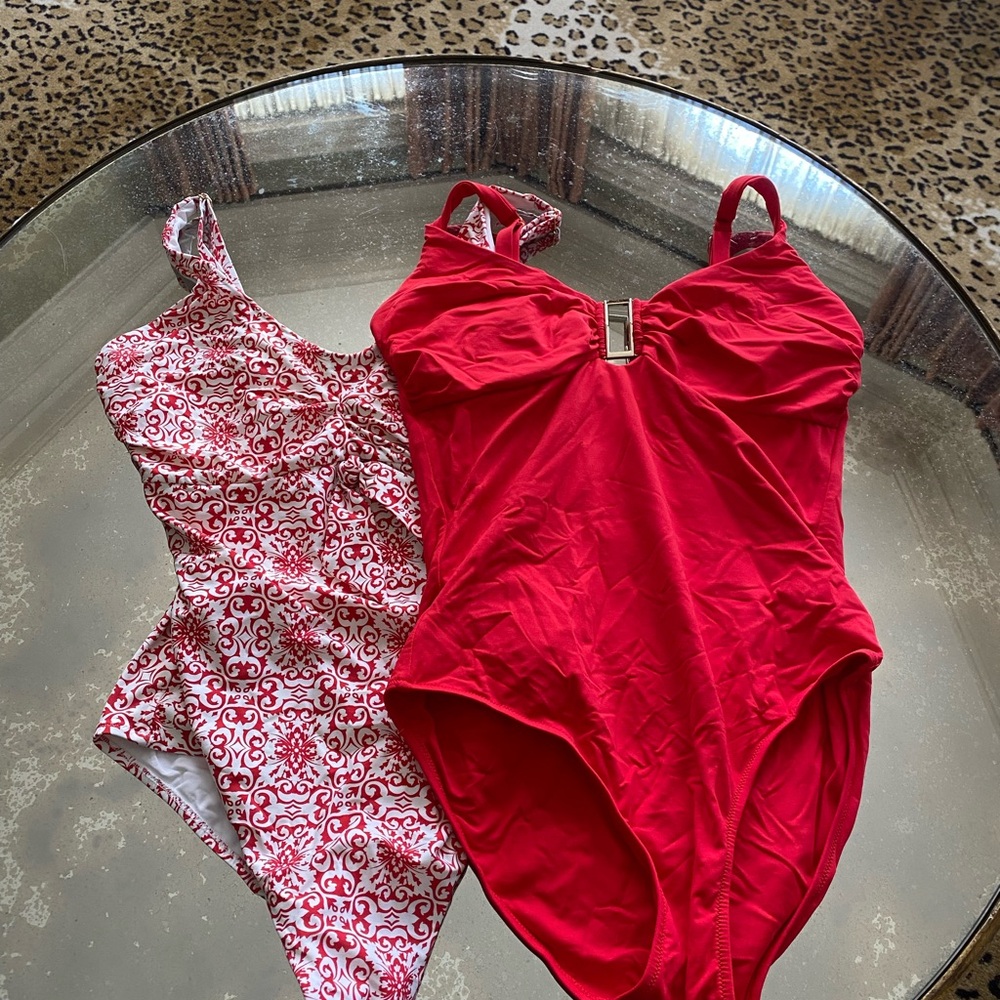 Two Melissa Odabash one piece swimsuit